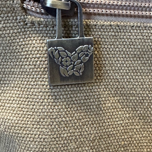 Black Butterfly Canvas Crossbody Handbag bohemian style - Picture 6 of 11